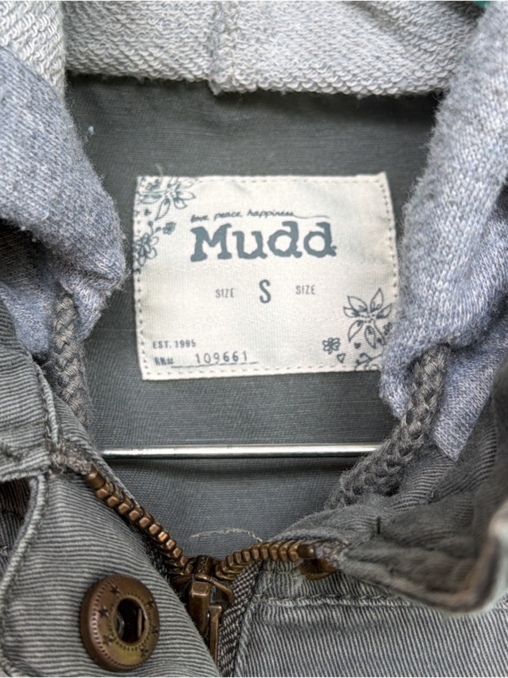 Mudd grey utility jacket - Picture 3 of 3